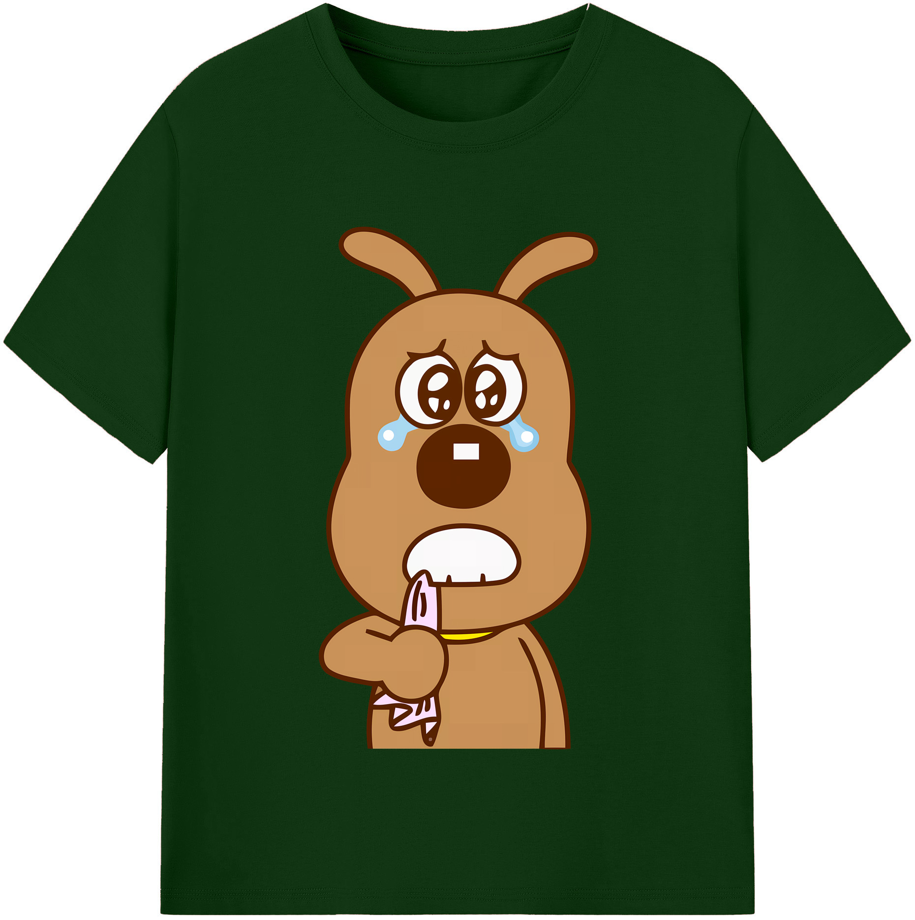 （画像用） アンパンマン Anpanman 綿100％半袖Tシャツ（フロントプリント）